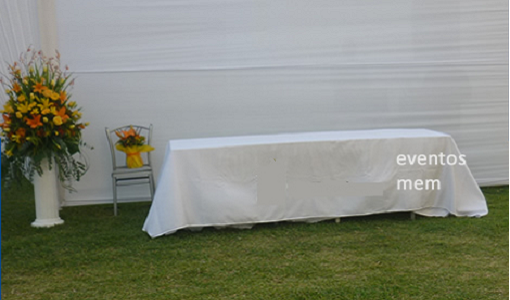 mesas largas para eventos fiestas
