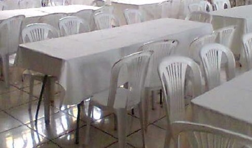 alquiler de mesas largas