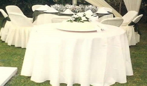 alquiler de mesas redondas eventos