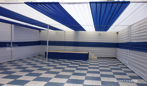 toldo cerrado eventos