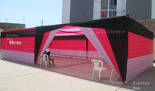 toldos cerrado para eventos