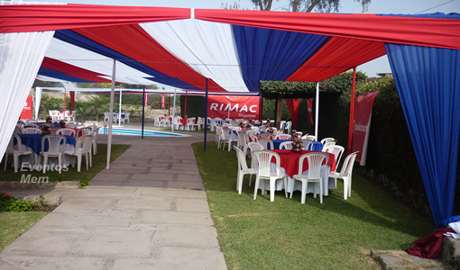 toldos y mesas para eventos